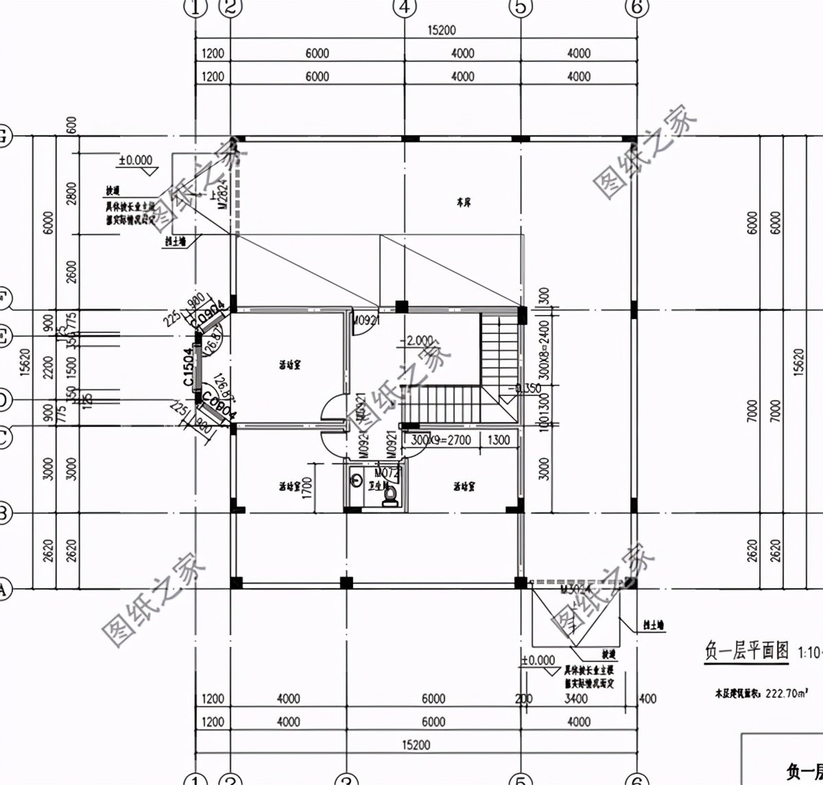 帶地下室二層樓設(shè)計圖，布局太實用了，朋友們還等什么呢