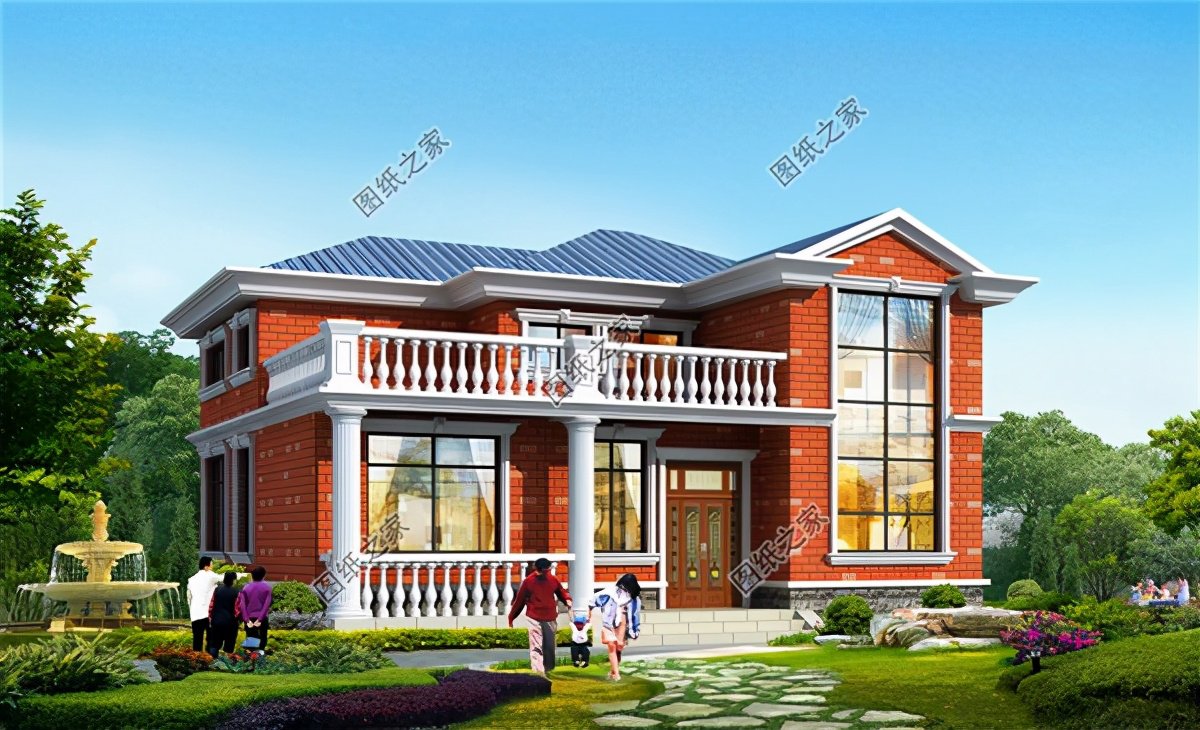 普通二層樓設(shè)計(jì)圖，戶型簡單造價(jià)低，看上哪款趕快收藏別錯(cuò)過