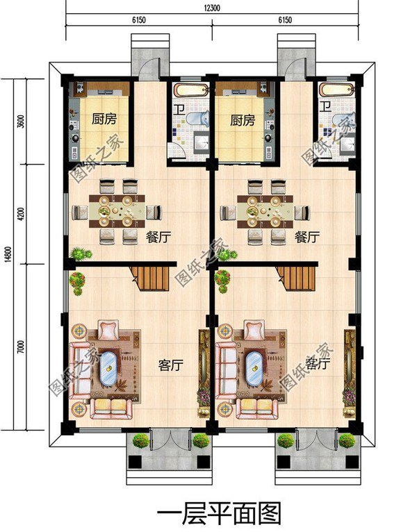 50萬能建的雙拼自建房，兄弟姐妹多的，燥起來吧