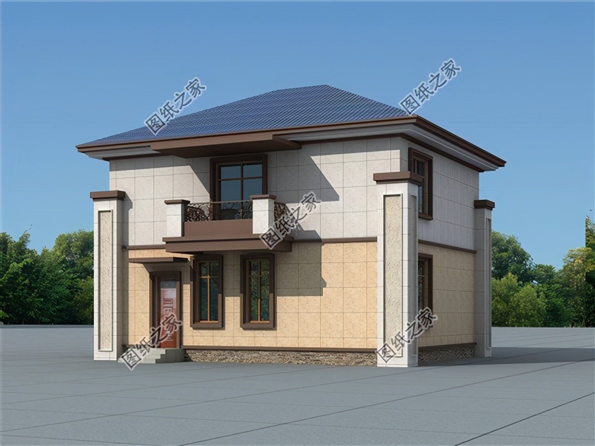 進(jìn)深9米的別墅，在農(nóng)村建的相當(dāng)火熱，顏值和布局挑不出毛病