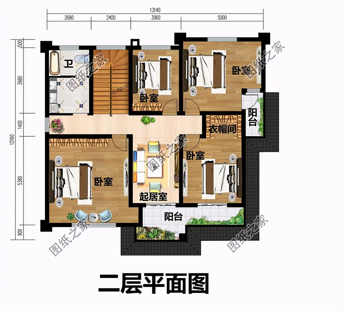 寬13長12的自建房設計，馬上收藏起來，助你年后開工大吉