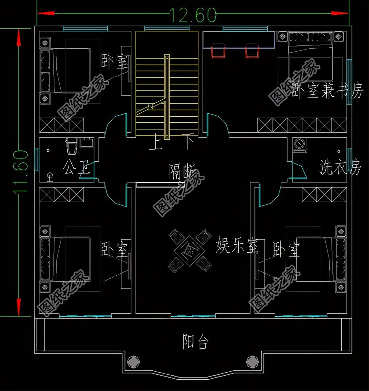 寬13長12的自建房設計，馬上收藏起來，助你年后開工大吉