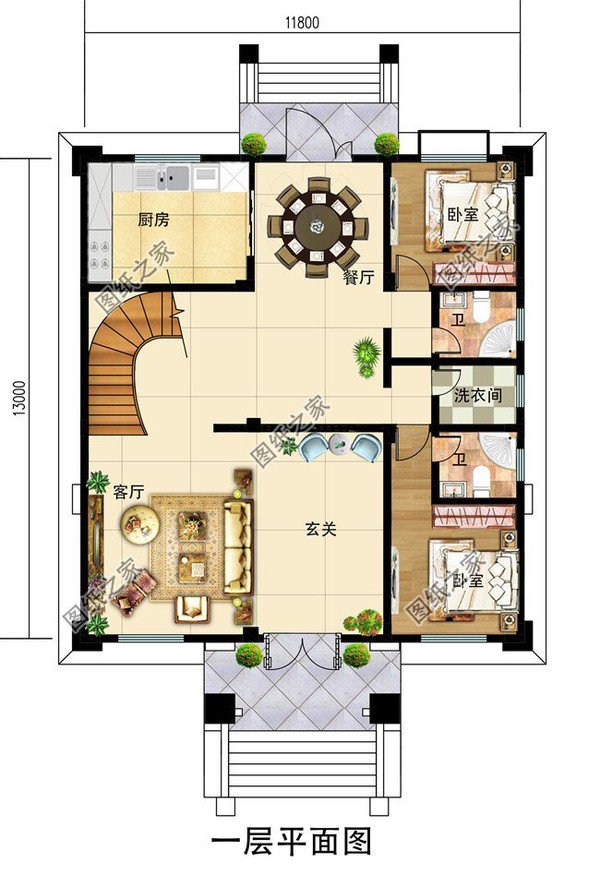 農(nóng)村自建160平米的三層房屋，看的我都挑花了眼，顏值高品質(zhì)贊