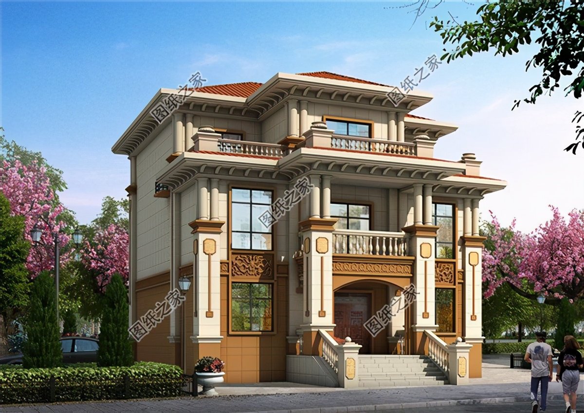 農(nóng)村自建160平米的三層房屋，看的我都挑花了眼，顏值高品質(zhì)贊