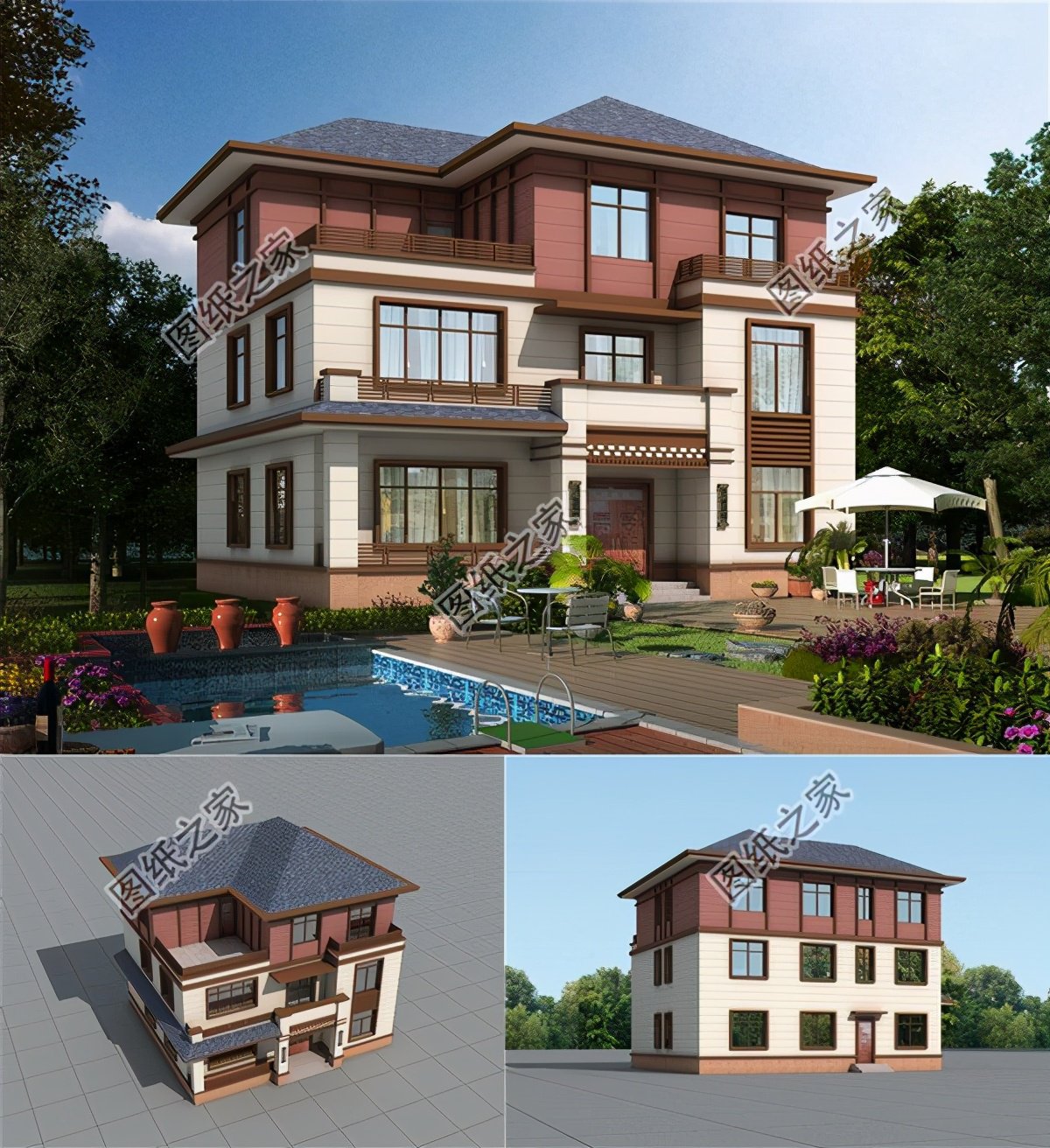 農(nóng)村自建160平米的三層房屋，看的我都挑花了眼，顏值高品質(zhì)贊