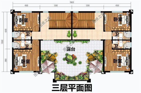 單戶開間10米左右雙拼房，小弟齊心建一棟，建房成本省一半