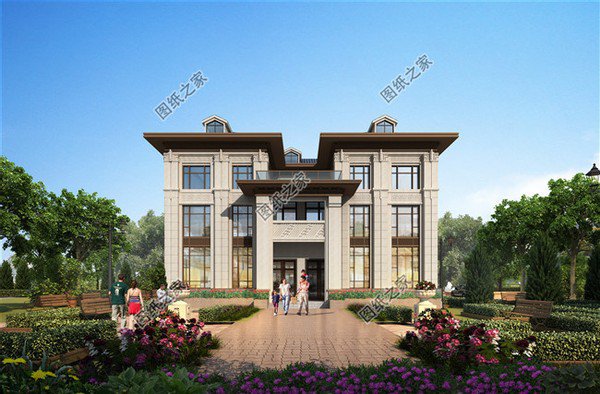 單戶開間10米左右雙拼房，小弟齊心建一棟，建房成本省一半