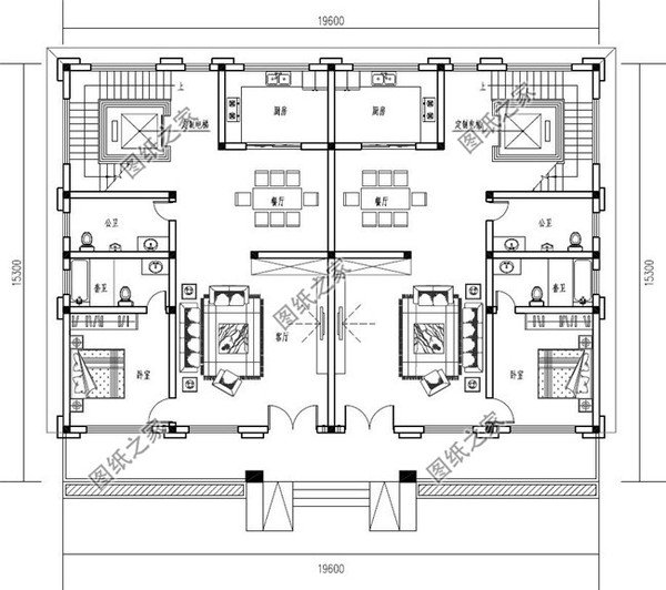 單戶開間10米左右雙拼房，小弟齊心建一棟，建房成本省一半