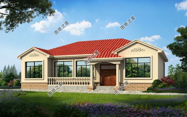 寬17米的自建房圖，面寬大的首選這三款別墅，你值得擁有