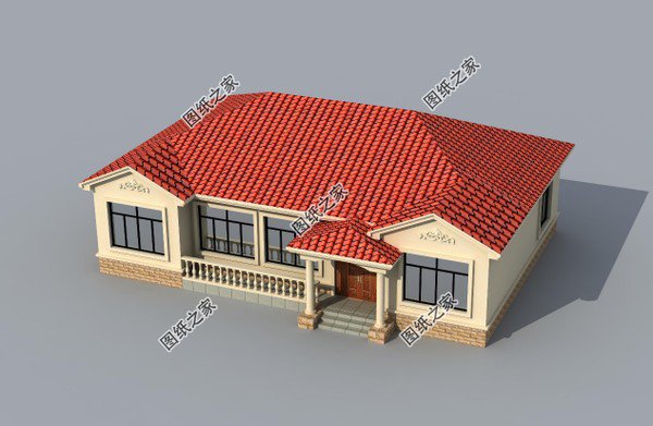 寬17米的自建房圖，面寬大的首選這三款別墅，你值得擁有