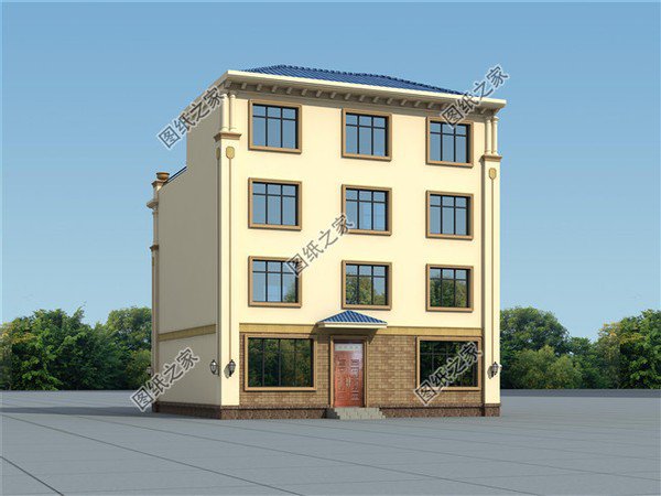 帶堂屋或者神位的農(nóng)村自建四層別墅，老家建房一定要有的設(shè)計(jì)