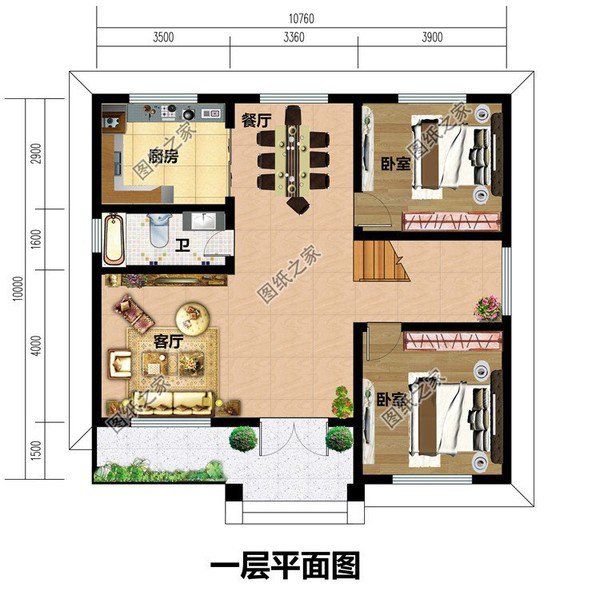 自建房10x11平米設(shè)計圖，農(nóng)村建房新選擇，準備好接收了嗎？