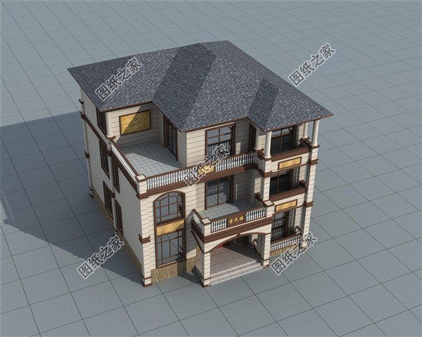 農(nóng)村165平三層別墅戶(hù)型圖，品位提升，主體造價(jià)均不超過(guò)25萬(wàn)