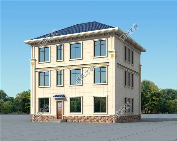 農(nóng)村165平三層別墅戶(hù)型圖，品位提升，主體造價(jià)均不超過(guò)25萬(wàn)