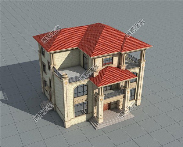 農(nóng)村165平三層別墅戶(hù)型圖，品位提升，主體造價(jià)均不超過(guò)25萬(wàn)