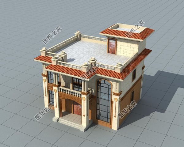 農(nóng)村小別墅120平方二層半，城里人一看羨慕壞了，現(xiàn)在建房不愁了