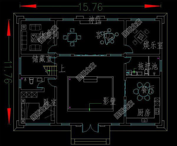 三層現(xiàn)代帶陽臺(tái)別墅圖，精致美觀，拿到圖紙立馬回去建！