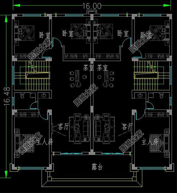 在240平米左右的雙拼自建房，專業(yè)圖紙做參考，大家還在等什么
