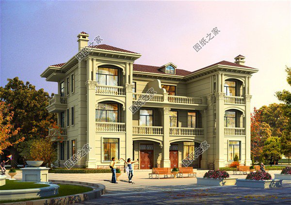 分享三款雙拼三層別墅設(shè)計(jì)圖，每一套都有亮點(diǎn)，建好之后高端又上檔次