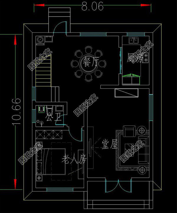 100平內(nèi)三層別墅設(shè)計(jì)圖，造價(jià)不高戶型實(shí)用，唾手可得