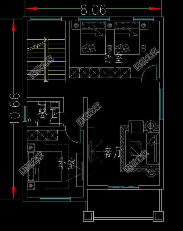 100平內(nèi)三層別墅設(shè)計(jì)圖，造價(jià)不高戶型實(shí)用，唾手可得