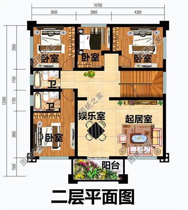 農(nóng)村二層半自建房設(shè)計圖，建房首選，看看哪款最適合你？