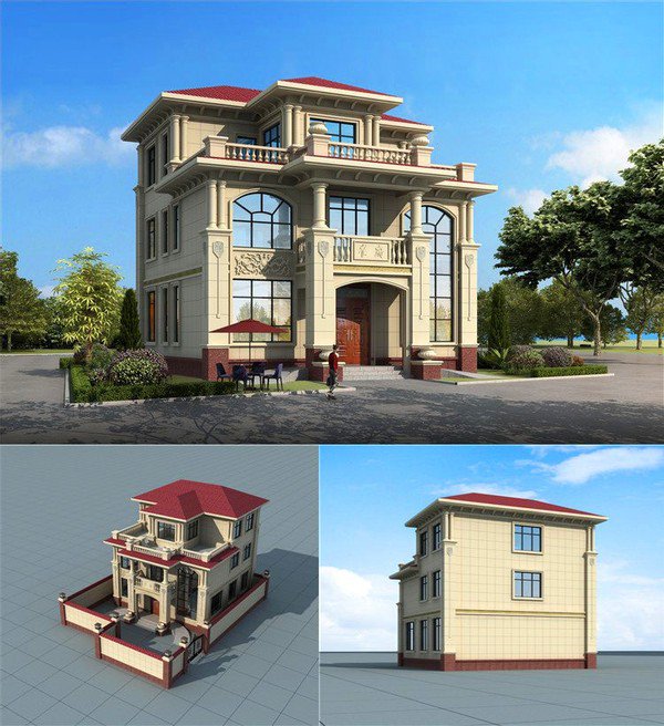 農(nóng)村二層半自建房設(shè)計圖，建房首選，看看哪款最適合你？