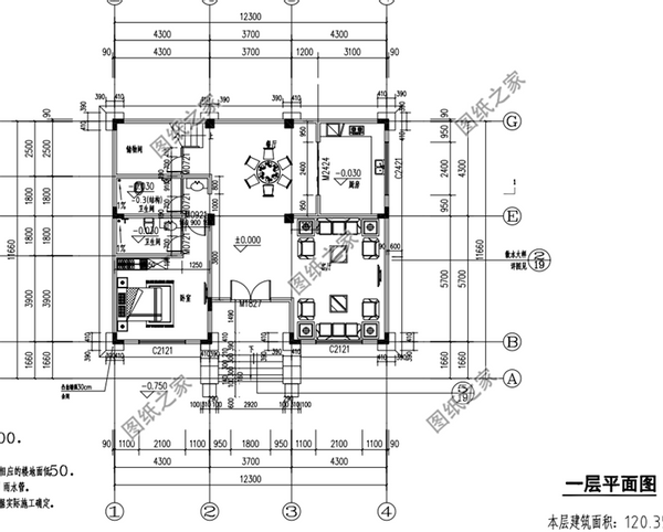 四層大戶(hù)型別墅設(shè)計(jì)圖，建在農(nóng)村倍有面，未來(lái)建房標(biāo)桿