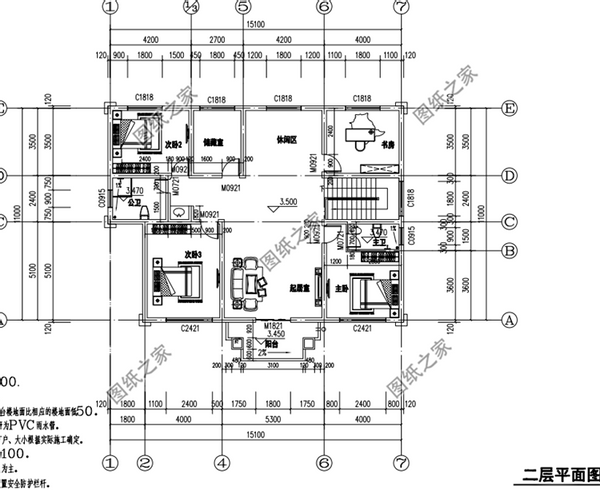 現(xiàn)代二層別墅設(shè)計圖，造價低外觀美，收藏后趕快回家建吧