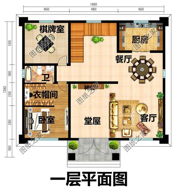 現(xiàn)代二層別墅設(shè)計圖，造價低外觀美，收藏后趕快回家建吧