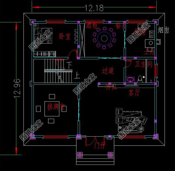 帶地下室三層別墅設(shè)計(jì)圖，滿分布局不怕你驕傲，都說最后一套最美