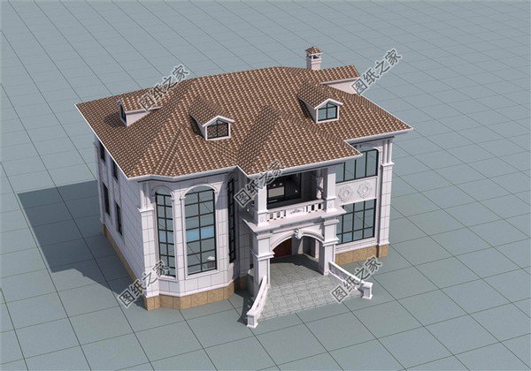 160平米左右二層樓房設計圖，戶型大氣布局合理，人口再多也住得下