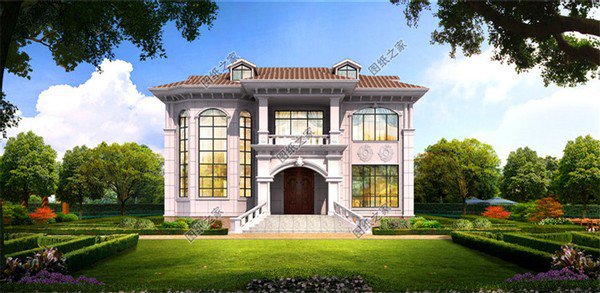 160平米左右二層樓房設計圖，戶型大氣布局合理，人口再多也住得下