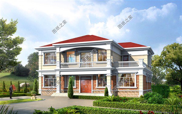 200平米大戶型二層別墅設(shè)計圖，與眾不同的設(shè)計款式，美觀又實用