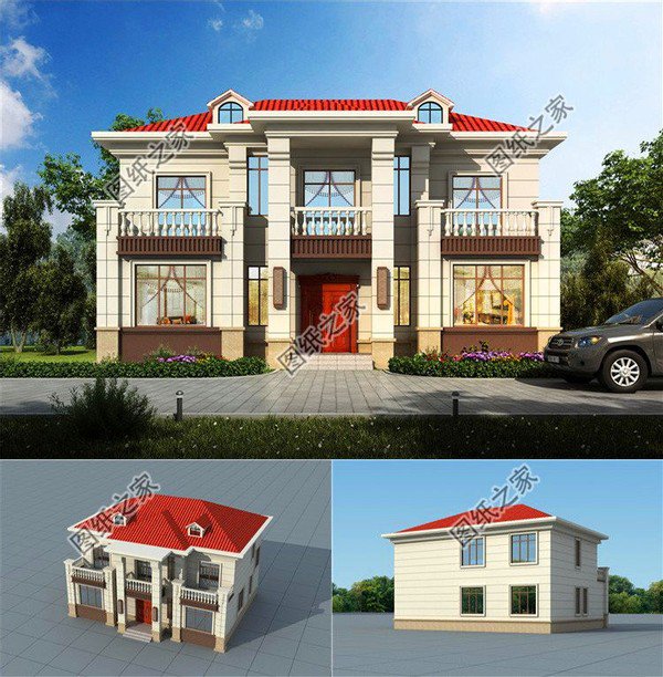 農(nóng)村二層自建房設(shè)計(jì)圖，精致漂亮，真正適合農(nóng)村建的好房子