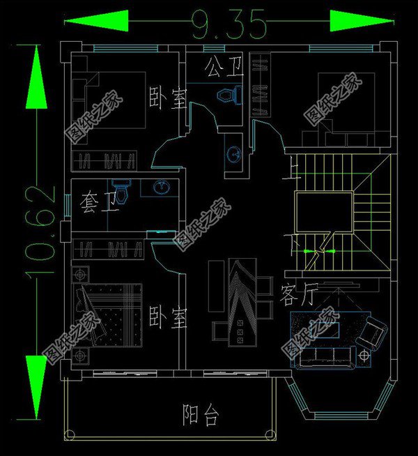 農村四層別墅設計圖，大氣實用，建房的朋友趕快收藏