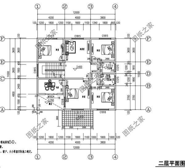 最新二層樓設(shè)計(jì)圖，外觀簡(jiǎn)單但漂亮，不到30萬(wàn)拿下