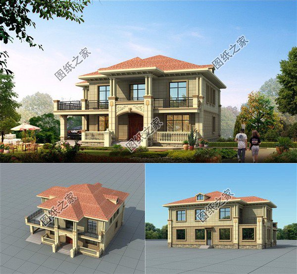 16米乘15米農(nóng)村自建房設(shè)計(jì)圖，農(nóng)村人人都在建，趕緊回村搞起來