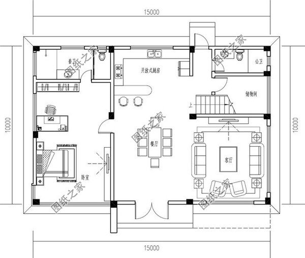 鄉(xiāng)下建房二層150平米戶型圖，實(shí)用漂亮的房子，誰不喜歡呢