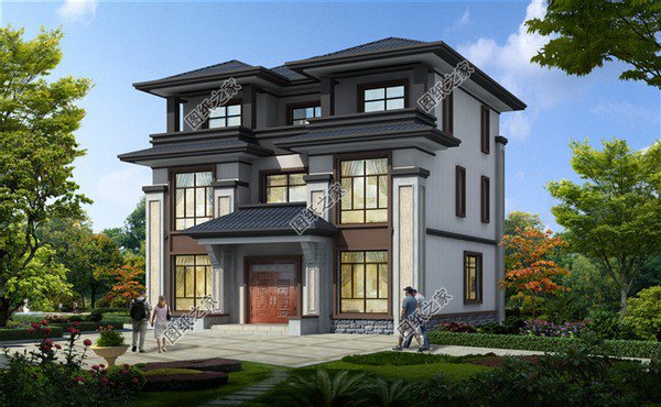 農(nóng)村中式古典自建房圖，建房大熱風(fēng)格，自然與生活美好成詩