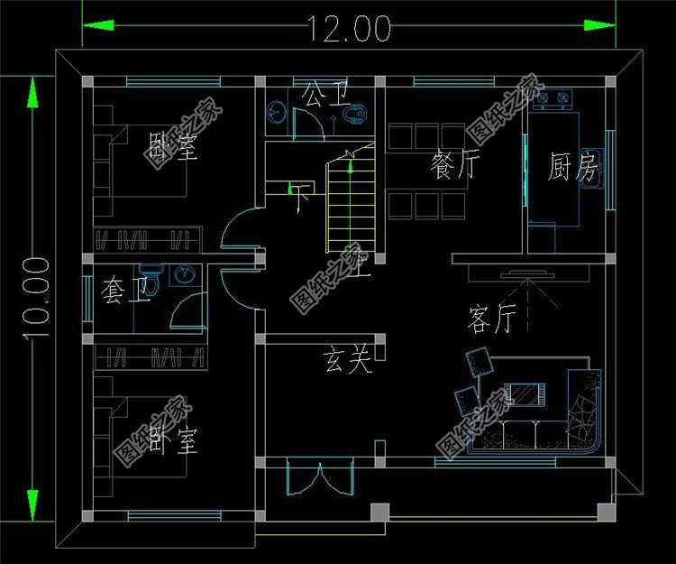 新式農(nóng)村一層瓦房圖片，選一個回家建，享受愜意田園生活