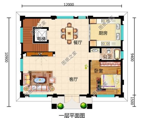 最適合農(nóng)村建的歐式風(fēng)三層別墅設(shè)計(jì)圖，好看實(shí)用拿圖就能建