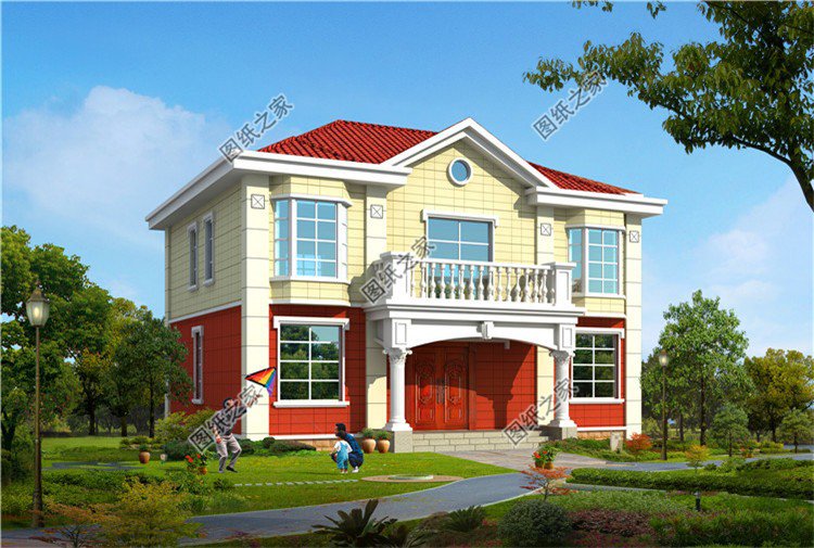 好看又簡單的二層樓房設(shè)計(jì)圖，還在等什么，聰明人早就收藏好圖紙了