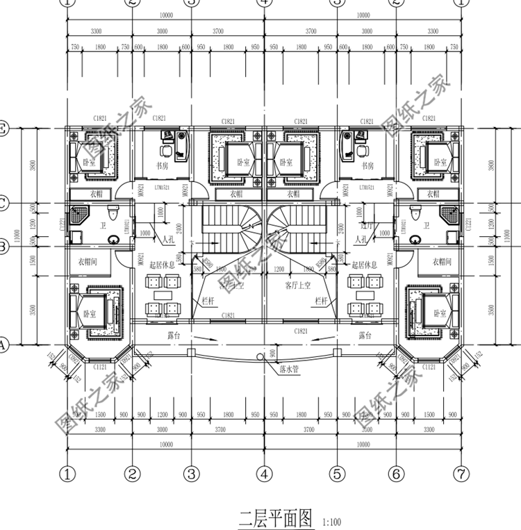 兄弟二層雙拼戶型圖，兄弟建房齊上陣，羨慕倒一大片親戚朋友