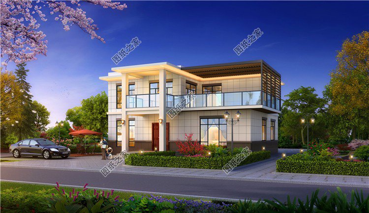 主體30萬二層別墅設(shè)計(jì)圖，戶型設(shè)計(jì)合理，全家都能住得下