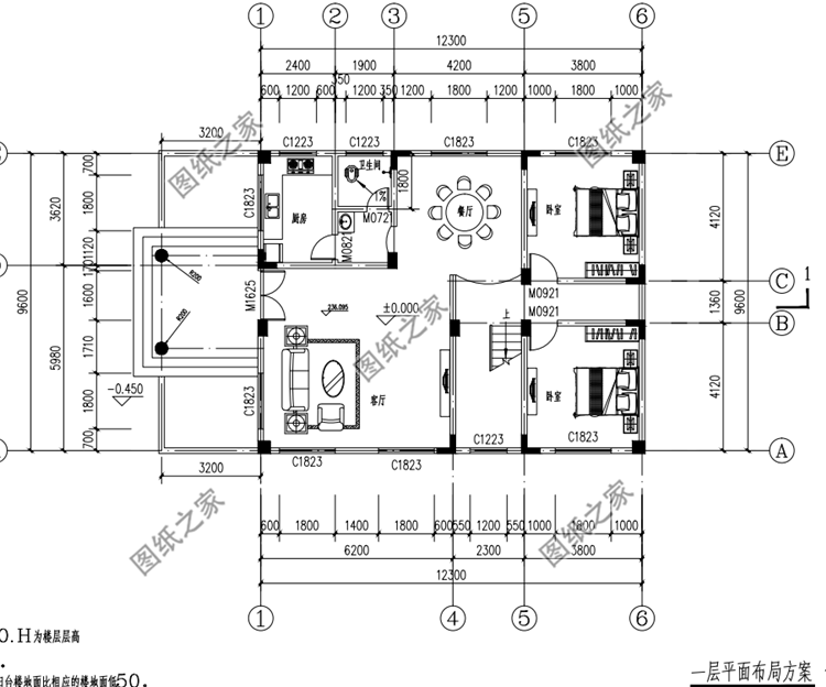 農(nóng)村二層平頂別墅設(shè)計圖，一點不比坡屋頂差，趕快收藏回家建