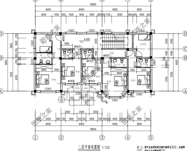 農(nóng)村二層平頂別墅設(shè)計圖，一點不比坡屋頂差，趕快收藏回家建