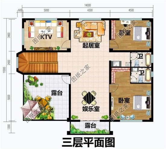 2024年最新三層別墅設(shè)計(jì)圖，打算建房的朋友別錯(cuò)過(guò)，建一棟面子給你賺足了