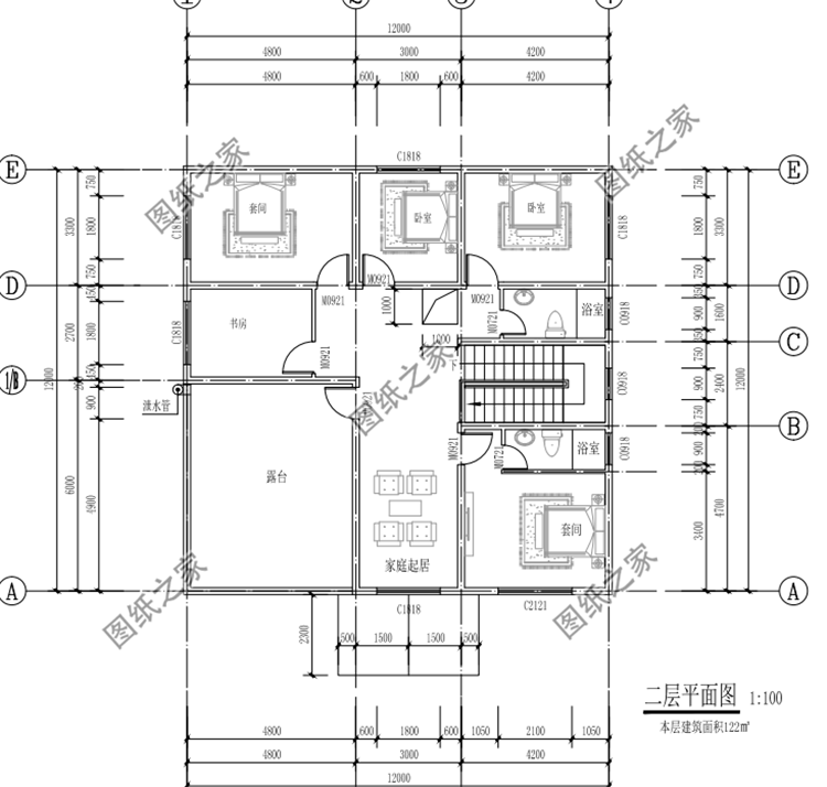 農(nóng)村二層別墅設(shè)計(jì)圖，尤其第三套，便宜又好看