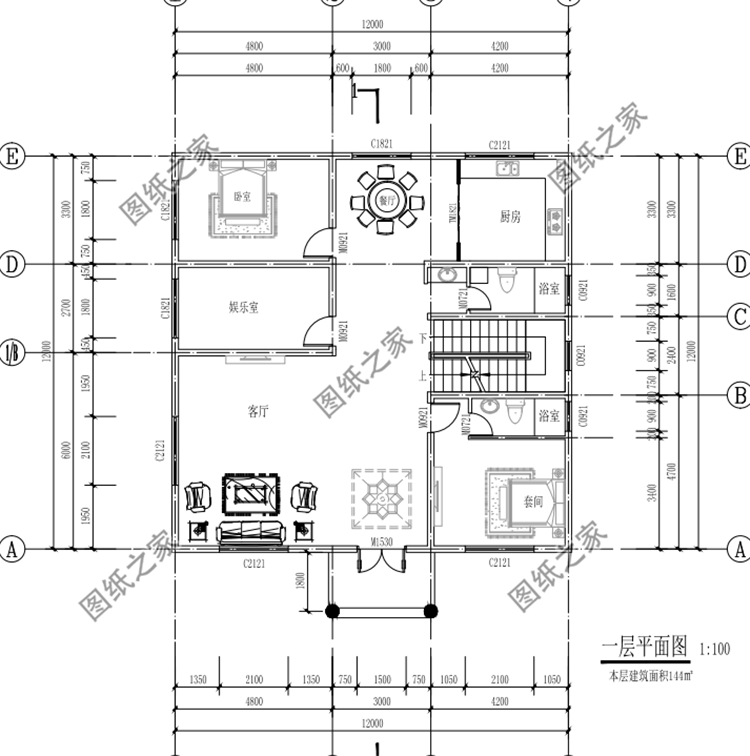 農(nóng)村二層別墅設(shè)計(jì)圖，尤其第三套，便宜又好看